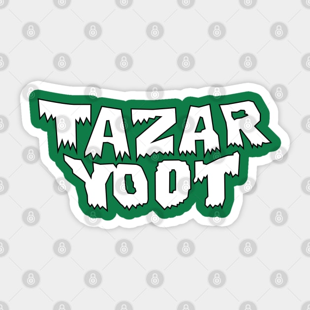 gorillaz tazar yoot band Sticker by small alley co